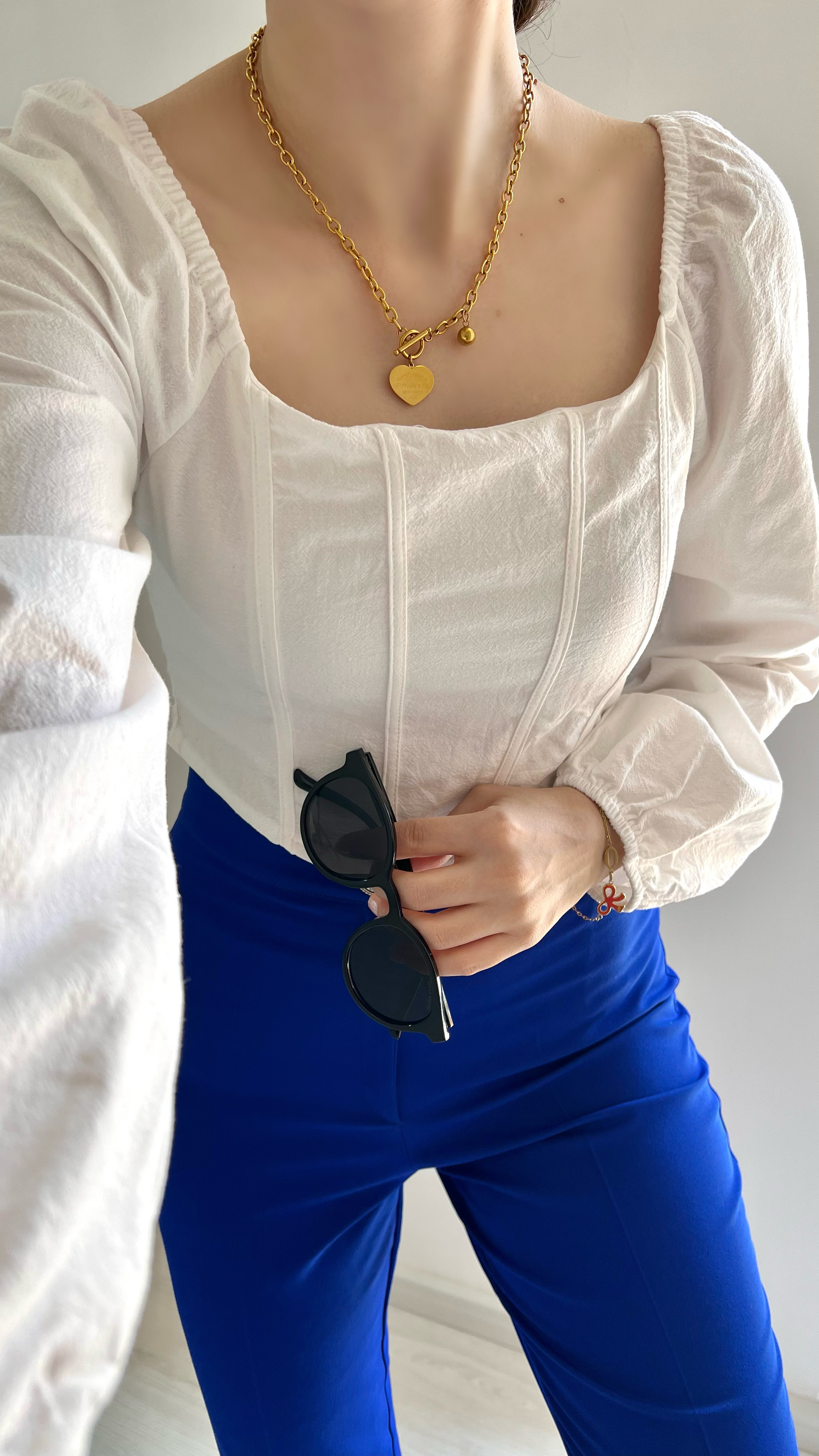کراپ سفید وارداتی آستر دار