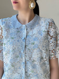 شومیز گیپور وارداتی در سه رنگ