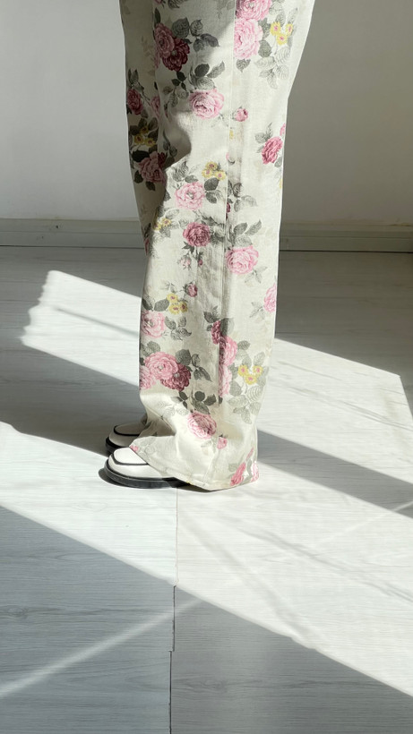 شلوار گلدار وارداتی OLD NAVY