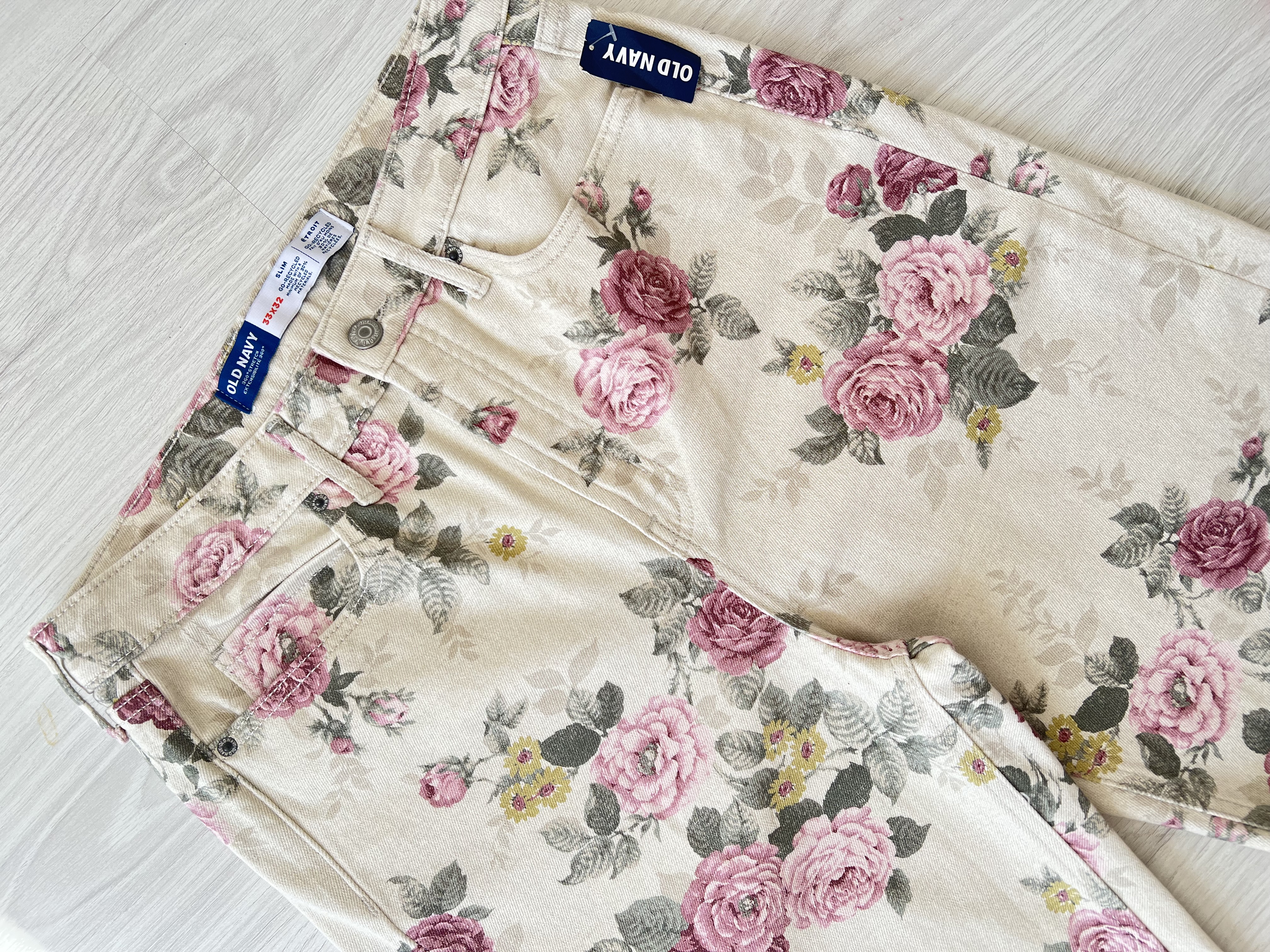 شلوار گلدار وارداتی OLD NAVY