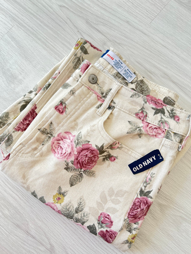 شلوار گلدار وارداتی OLD NAVY